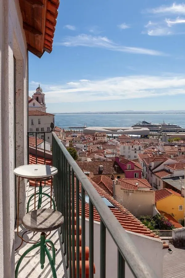 Alfama Stunning River And Historic City Views 2Bedrooms & 2Bathrooms Ac Balcony 18Th Century Building Lisboa Apartmán